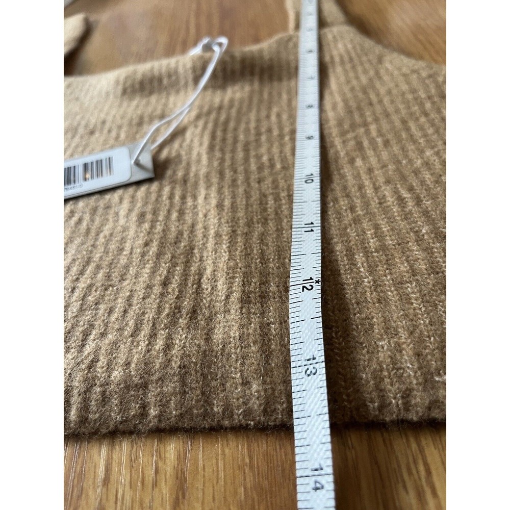 NWT Everlane Wool Blend Crop Tank In Camel Size Medium - Picture 7 of 8